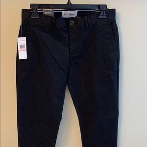 Slim fit black pants